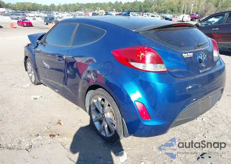 2017 Hyundai Veloster from USA, damaged, VIN KMHTC6AD4HU321421